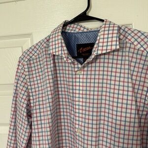 Egara slim fit stretch, non iron dress shirt